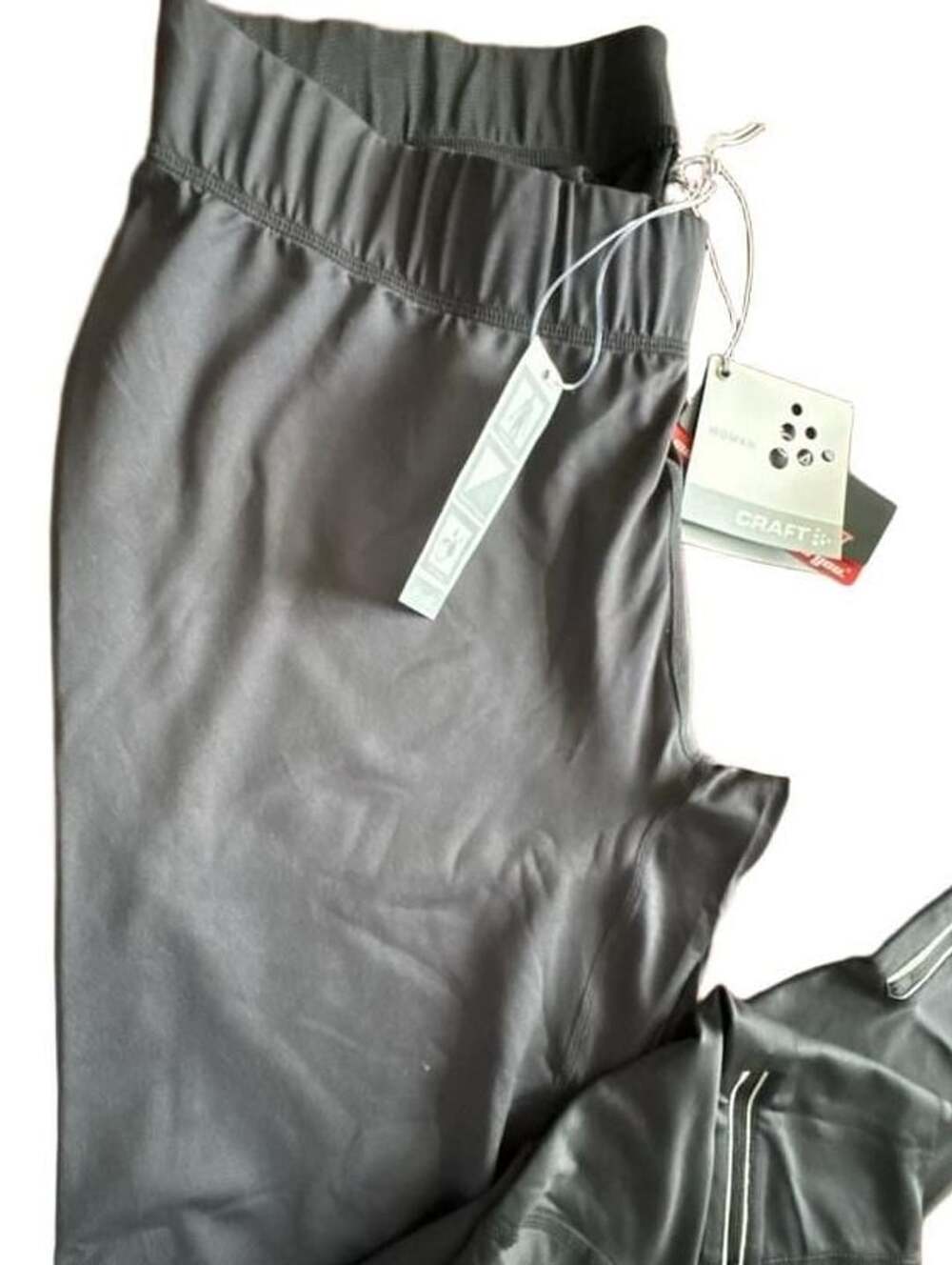 CRAFT Devotion Women’s Running Tights XL Black NWT Zip Ankle Athletic Pants